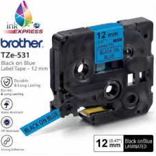 Compatible Brother TZe-531 Black on Blue Label Tape – 12 mm