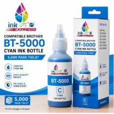 Compatible Brother BT-5000 Cyan Ink Bottle – 5,000 Page Yield
