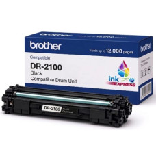 Compatible Brother DR-2100 Black Drum Unit – 12,000 Page Yield