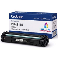 Compatible Brother DR-2115 Black Drum Unit – 12,000 Page Yield Compatible Brother DR-2115 Black Drum Unit – 12,000 Page Yield