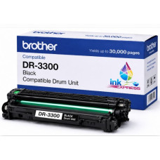 Compatible Brother DR-3300 Black Drum Unit – 30,000 Page Yield