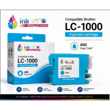 Compatible Brother LC-1000 Cyan Ink Cartridge – 400 Page Yield