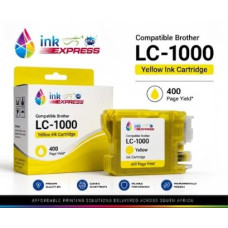 Compatible Brother LC-1000 Yellow Ink Cartridge – 400 Page Yield