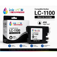 Compatible Brother LC-1100 Black Ink Cartridge – 450 Page Yield