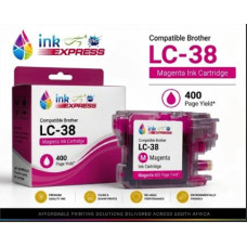 Compatible Brother LC-38 Magenta Ink Cartridge – 300 Page Yield