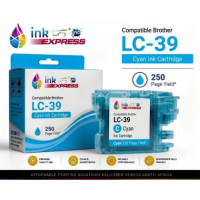 Compatible Brother LC-39 Cyan Ink Cartridge – 260 Page Yield