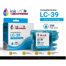Compatible Brother LC-39 Cyan Ink Cartridge – 260 Page Yield