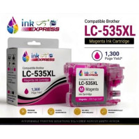 Compatible Brother LC-535XL Magenta Ink Cartridge – 1,300 Page Yield
