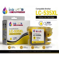 Compatible Brother LC-535XL Yellow Ink Cartridge – 1,300 Page Yield