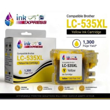 Compatible Brother LC-535XL Yellow Ink Cartridge – 1,300 Page Yield