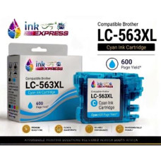 Compatible Brother LC-563XL Cyan Ink Cartridge – 600 Page Yield