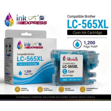 Compatible Brother LC-565XL Cyan Ink Cartridge – 1,200 Page Yield