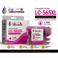 Compatible Brother LC-565XL Magenta Ink Cartridge – 1,200 Page Yield