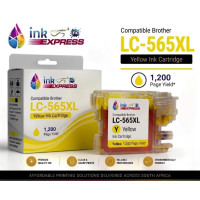 Compatible Brother LC-565XL Yellow Ink Cartridge – 1,200 Page Yield