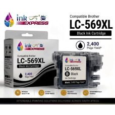 Compatible Brother LC-569XL Black Ink Cartridge – 2,400 Page Yield