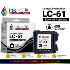 Compatible Brother LC-61 Black Ink Cartridge – 450 Page Yield