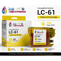 Compatible Brother LC-61 Yellow Ink Cartridge – 325 Page Yield