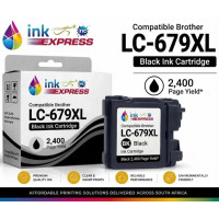 Compatible Brother LC-679XL Black Ink Cartridge – 2,400 Page Yield