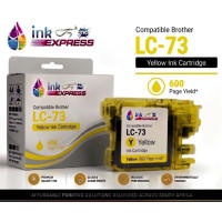 Compatible Brother LC-73 Yellow Ink Cartridge – 600 Page Yield