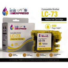 Compatible Brother LC-73 Yellow Ink Cartridge – 600 Page Yield