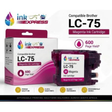 Compatible Brother LC-75 Magenta Ink Cartridge – 600 Page Yield