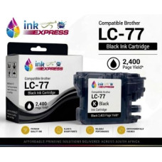 Compatible Brother LC-77 Black Ink Cartridge – 2,400 Page Yield