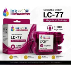 Compatible Brother LC-77 Magenta Ink Cartridge – 1,200 Page Yield
