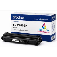 Compatible Brother TN-2280 Black Toner Cartridge – 2,600 Page Yield
