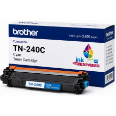 Compatible Brother TN-240 Cyan Toner Cartridge – 1,400 Page Yield Compatible Brother TN-240 Cyan Toner Cartridge – 1,400 Page Yield