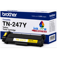 Compatible Brother TN-247 Yellow Toner Cartridge – 2,300 Page Yield