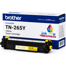 Compatible Brother TN-265 Yellow Toner Cartridge – 2,200 Page Yield Compatible Brother TN-265 Yellow Toner Cartridge – 2,200 Page Yield