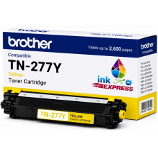 Compatible Brother TN-277 Yellow Toner Cartridge – 2,300 Page Yield Compatible Brother TN-277 Yellow Toner Cartridge – 2,300 Page Yield