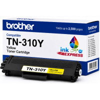 Compatible Brother TN-310 Yellow Toner Cartridge – 1,500 Page Yield