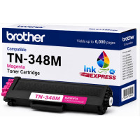 Compatible Brother TN-348 Magenta Toner Cartridge – 6,000 Page Yield Compatible Brother TN-348 Magenta Toner Cartridge – 6,000 Page Yield