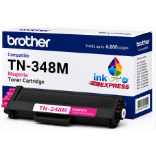 Compatible Brother TN-348 Magenta Toner Cartridge – 6,000 Page Yield Compatible Brother TN-348 Magenta Toner Cartridge – 6,000 Page Yield