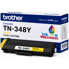 Compatible Brother TN-348 Yellow Toner Cartridge – 6,000 Page Yield Compatible Brother TN-348 Yellow Toner Cartridge – 6,000 Page Yield