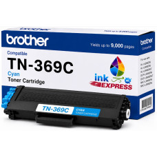 Compatible Brother TN-369 Cyan Toner Cartridge – 6,000 Page Yield Compatible Brother TN-369 Cyan Toner Cartridge – 6,000 Page Yield