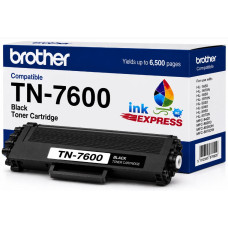 Compatible Brother TN-7600 Black Toner Cartridge – 6,500 Page Yield