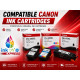 COMPATIBLE CANON INK CARTRIDGES