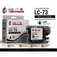 Compatible Brother LC-73 Black Ink Cartridge – 600 Page Yield